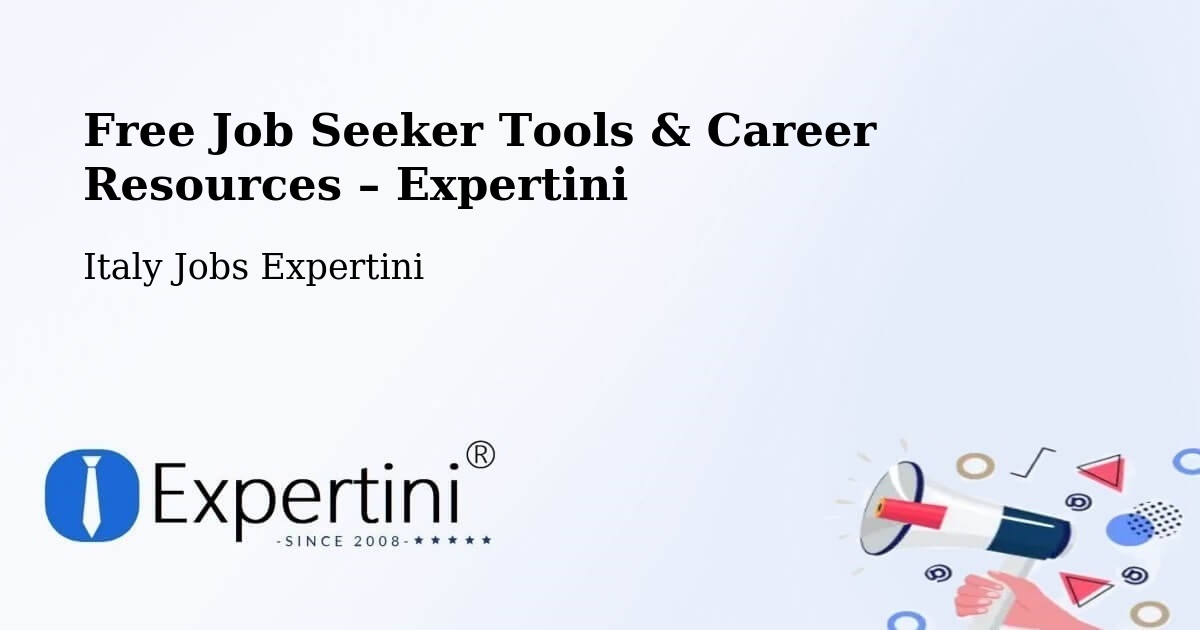Free Job Seeker Tools & Career Resources – Benevento - Benevento, Italy Jobs Expertini