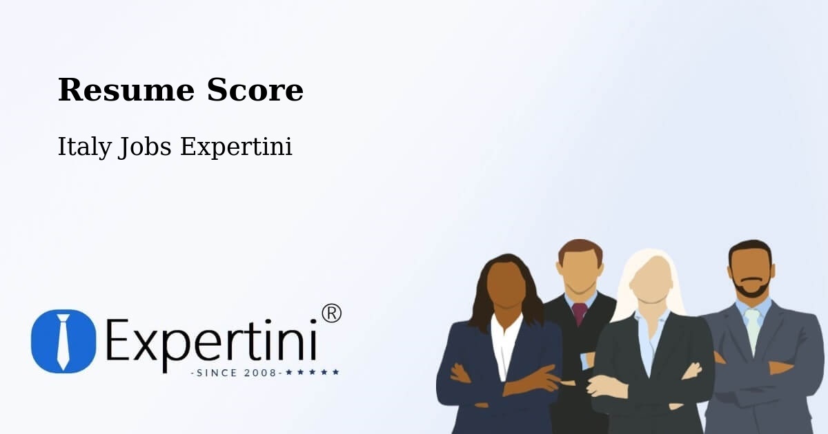 Resume Score & Job Description Match Tool – Benevento - Italy Jobs Expertini